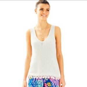 Lilly Pulitzer white tank